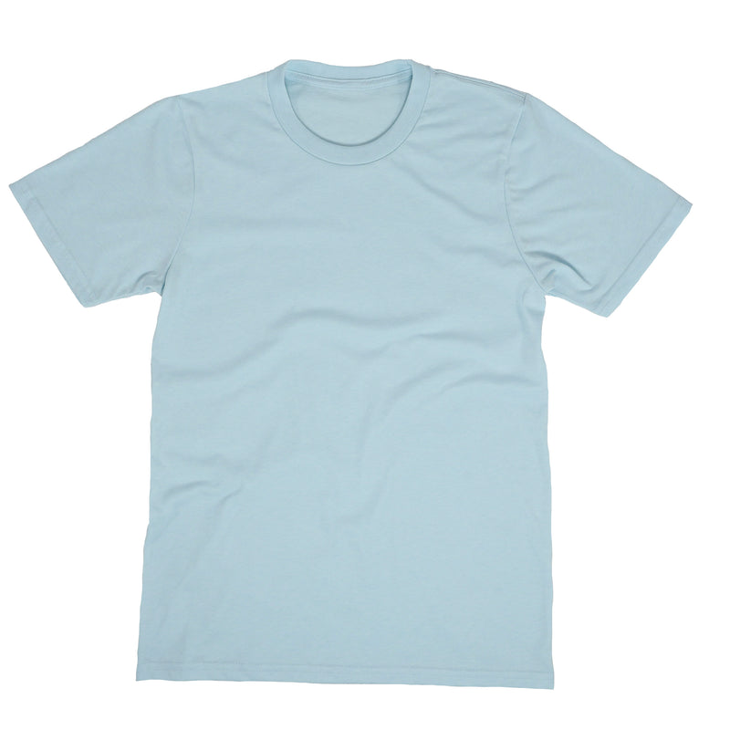 Cotton Blend Every Day T-Shirt ( Sky Blue )