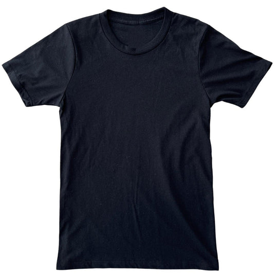 Cotton Blend Every Day T-Shirt ( Black )
