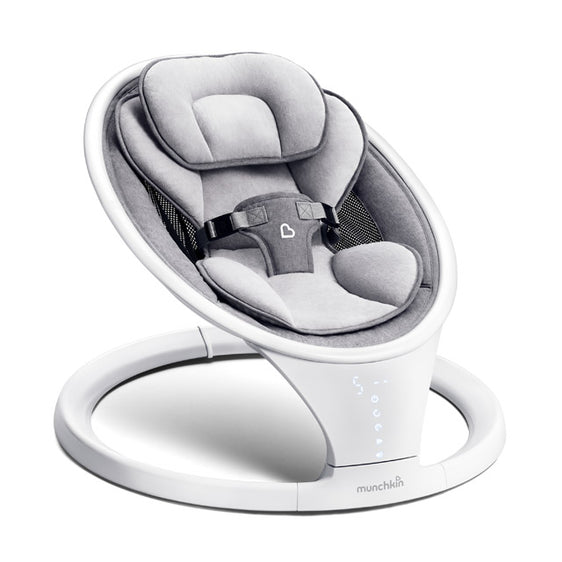 Bluetooth Enabled Lightweight Baby Swing with Natural Sway in 5 Speeds and Remote Control